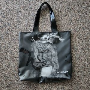 Lady Gaga Born This Way Tour Large Tote Bag